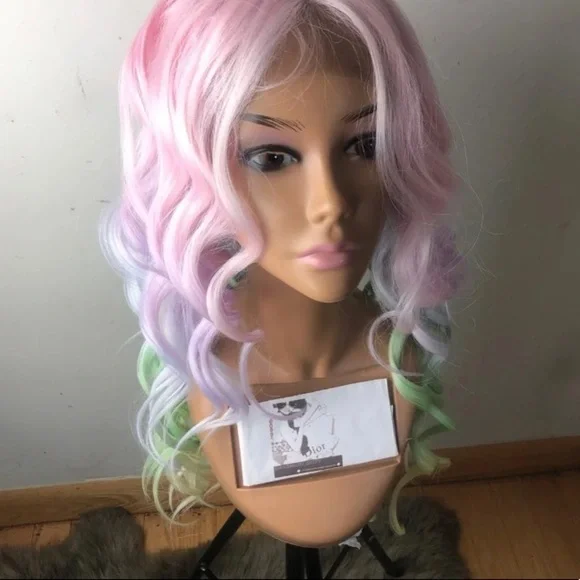22” RAINBOW UNICORN BODY WAVY LACE FRONT *NEW*